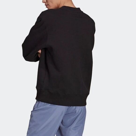 Adidas Original C Crew Sweatshirts Long Sleeve H09179 Black Size XS NWT - Picture 3 of 8